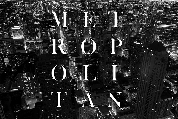 Metropolitan Typeface